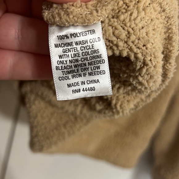 Wonderly Studio Teddy Bear Tan Sweater Size Large - Picture 6 of 6